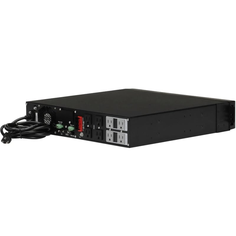 Eaton 9PX 1500VA 1350W 120V Online Double-Conversion UPS - 5-15P, 8x 5-15R Outlets, Lithium-ion Battery, Cybersecure Network Card, 2U Rack/Tower - Thumbnail 2