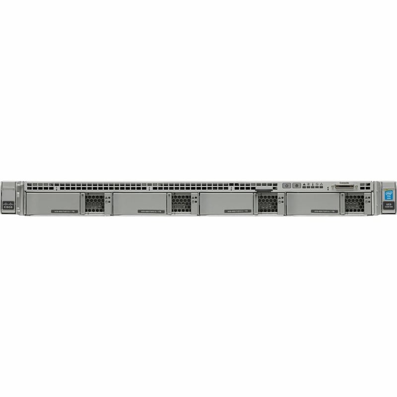 Cisco C220 M4 1U Rack Server - 2 x Intel Xeon E5-2630 v3 2.40 GHz - 64 GB RAM - Serial ATA/600, 12Gb/s SAS Controller - Thumbnail 3
