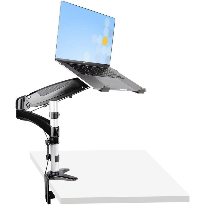 StarTech.com Desk Mount Laptop Arm, Full Motion Articulating Arm/Stand for Laptop or 34" (17.6lb/8kg) Monitor, VESA Mount Laptop Tray - Thumbnail 5