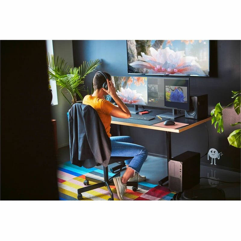 HP Z2 G9 Workstation - 1 Core i9 14th Gen i9-14900K - vPro Technology - 32 GB - 2 TB SSD - Tower - Black - Thumbnail 5