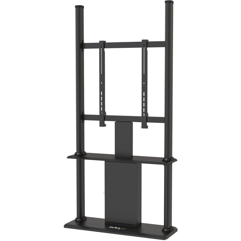 StarTech.com Digital Signage Display Stand - Black - Locking - Cable Management - Portrait Kiosk Enclosure (DSIGNAGESTND) - Thumbnail 1