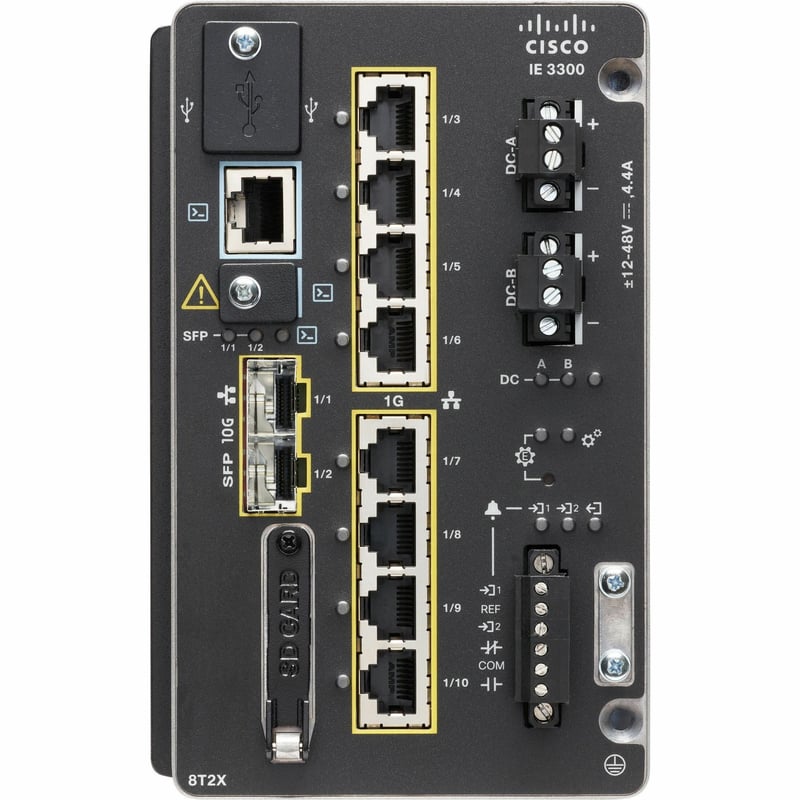 CATALYST IE3300W/8GECOPPER&210GSFP,MODULAR,NA REMANUFACTURED - Thumbnail 1