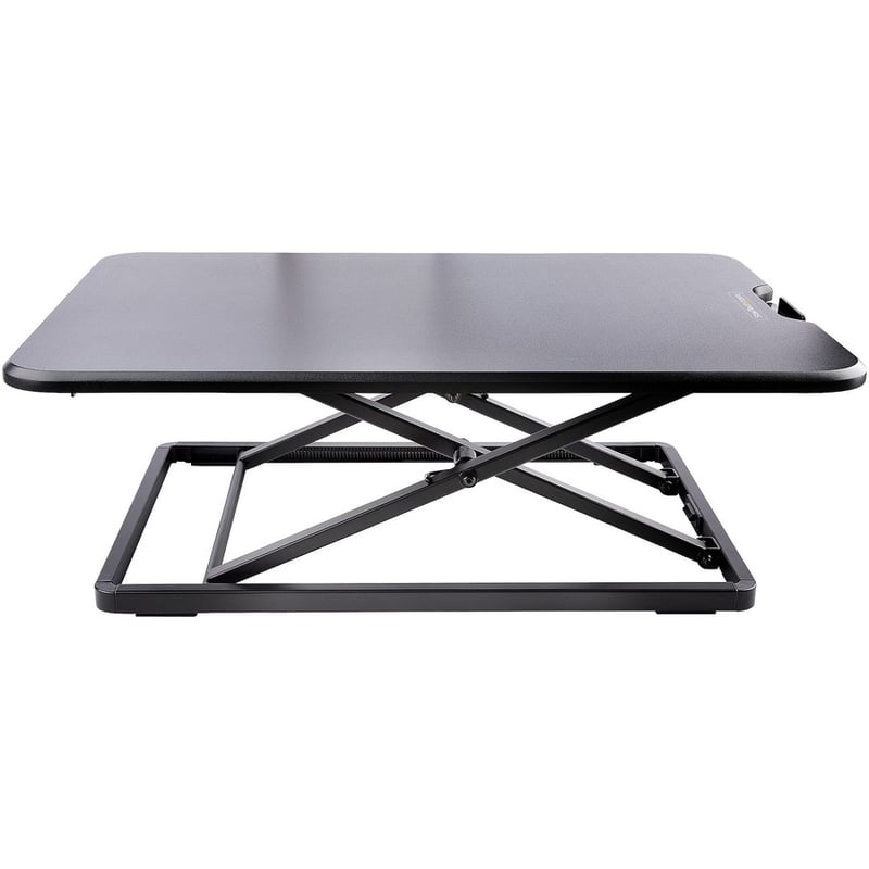 StarTech.com Standing Desk Converter for Laptop, Up to 8kg/17.6lb, Height Adjustable Laptop Riser, Table Top Sit Stand Desk Converter - Thumbnail 2