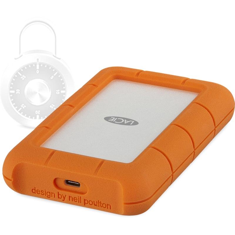 Seagate Rugged STFR5000800 5 TB Portable Hard Drive - External - Thumbnail 5