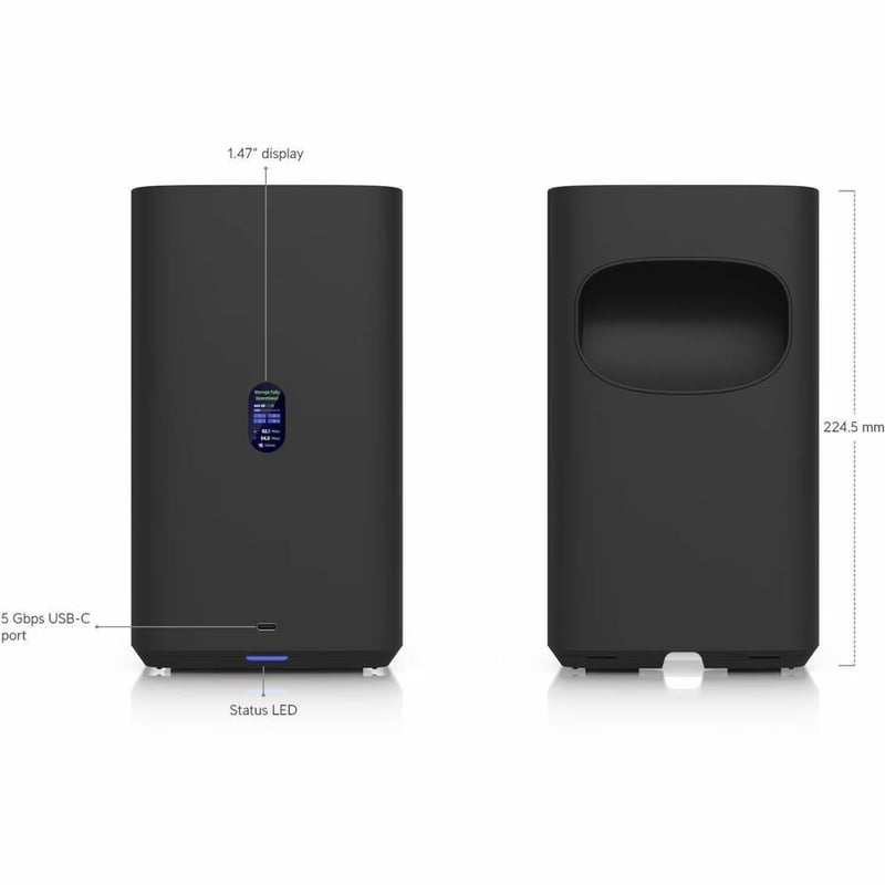 Ubiquiti UNAS-4-B NAS Storage System - Thumbnail 2