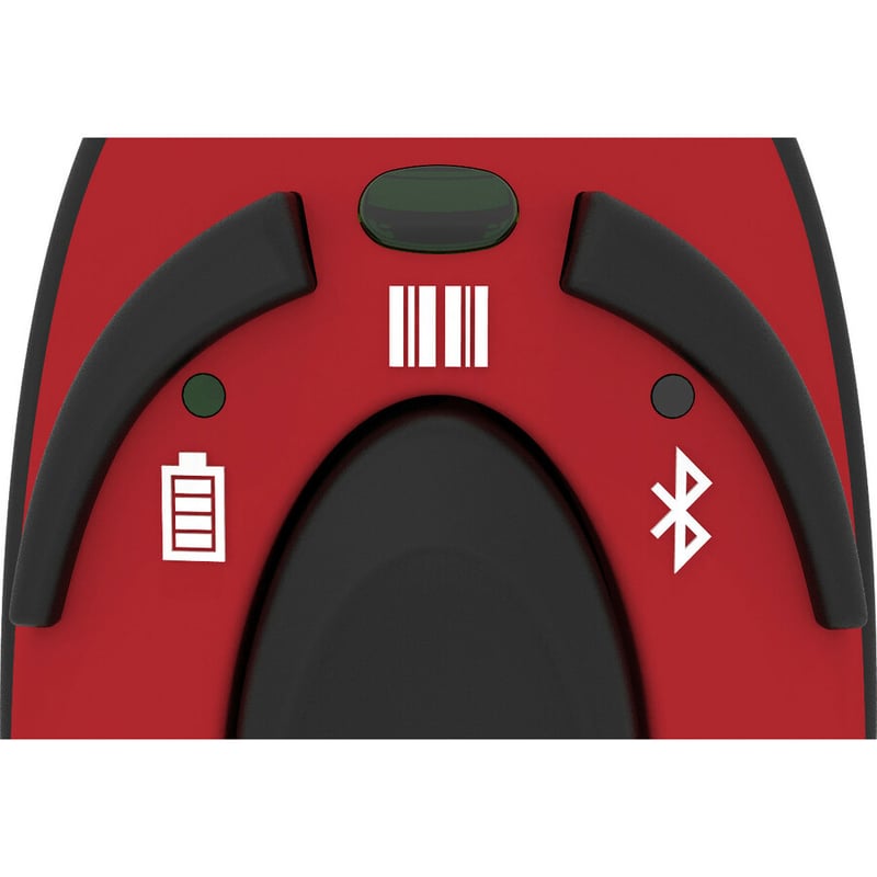Socket Mobile DuraScan® D740, Universal Barcode Scanner, Red & Charging Stand - Thumbnail 5