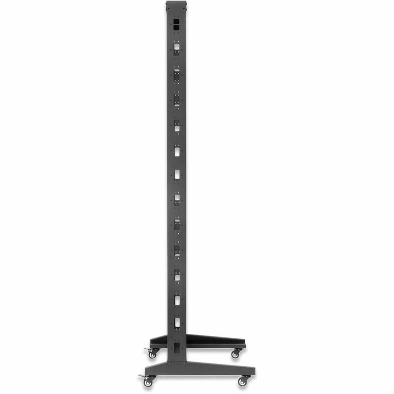 SolidRack 2-Post 42U Server Rack with Casters - Thumbnail 3