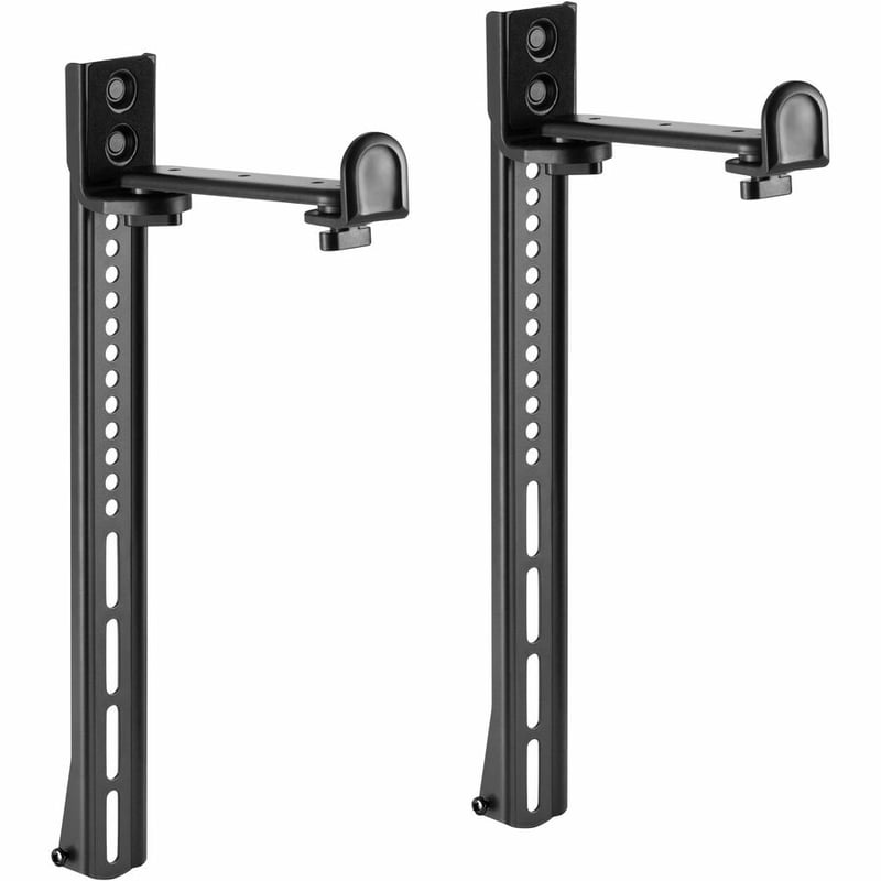 Peerless-AV ACSBR2 Mounting Bar for Soundbar - Black - Thumbnail 2