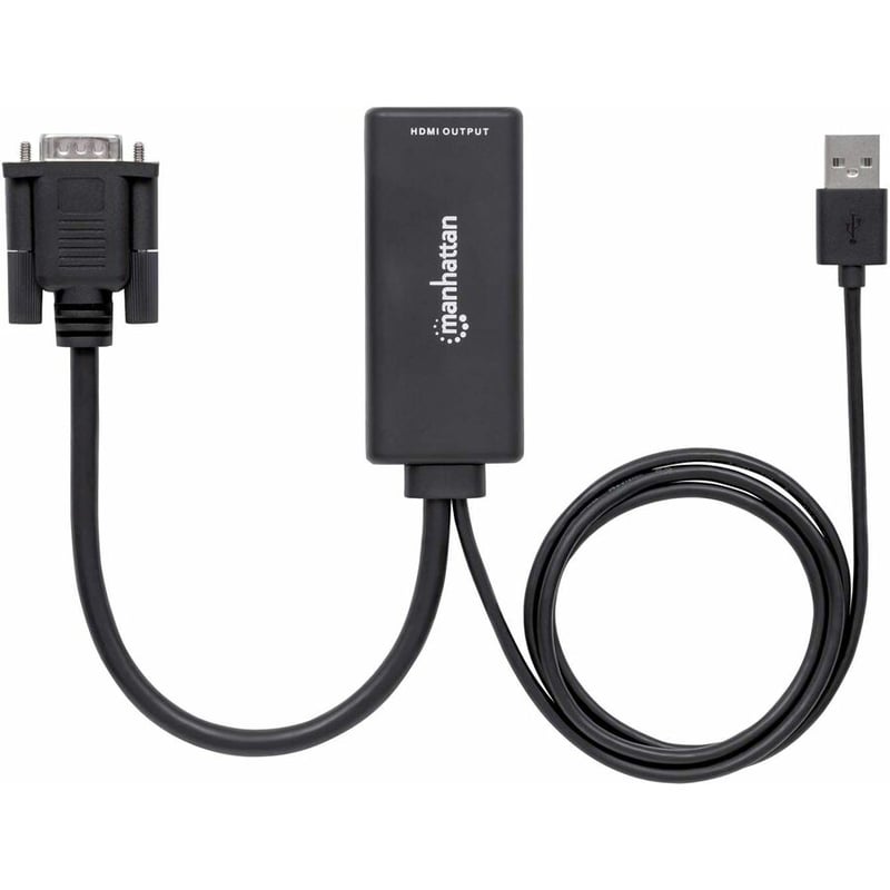 MANHATTAN VGA AND USB TO HDMI CONVERTER CONVERTS ANALOG VGA VIDEO AND USB AUDIO - Thumbnail 5