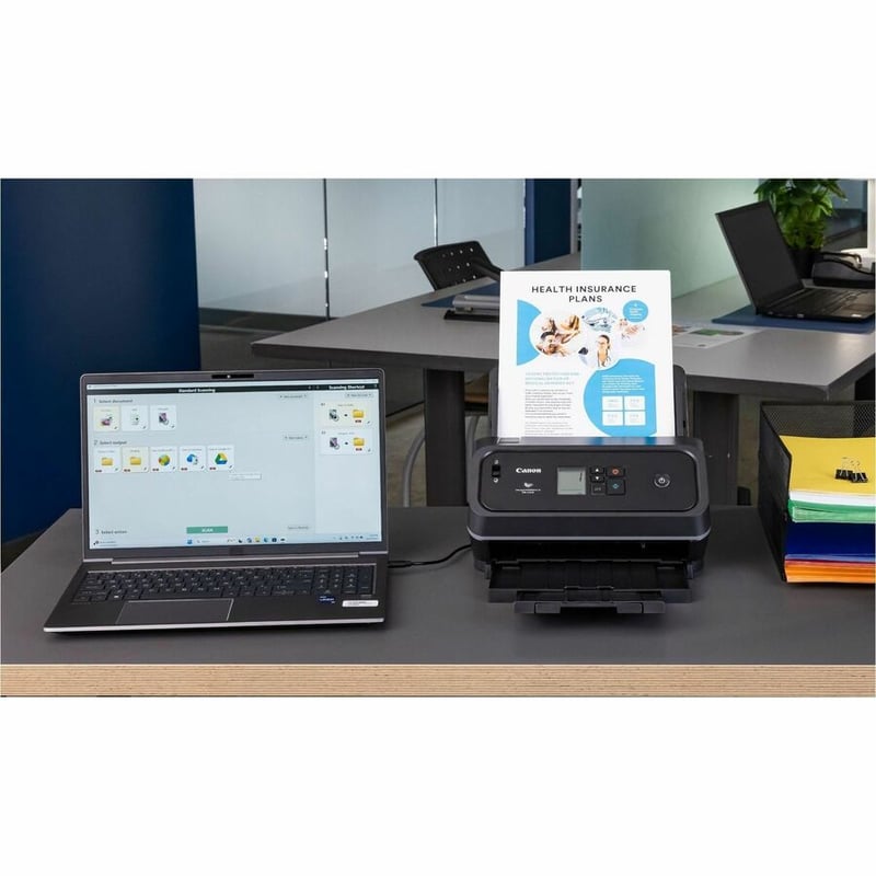 IMAGEFORMULA DR-C340 CANON DR-C340 DOCUMENT SCANNER - Thumbnail 3