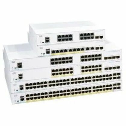 CBS350 MANAGED 24-PORT GE, POE, 4X1G SFP REMANUFACTURED - Thumbnail 2