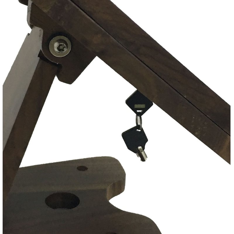 CTA Digital Wooden Security Kiosk Stand for iPad 10.2" 7th/ 8th/ 9th Gen - Thumbnail 3