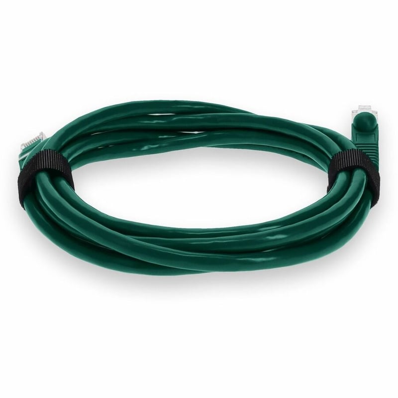 AddOn 3ft Green CAT 7 Shielded (S/FTP) PVC Ethernet Cable Snagless Bubble Boot RJ-45 M/M - Thumbnail 4