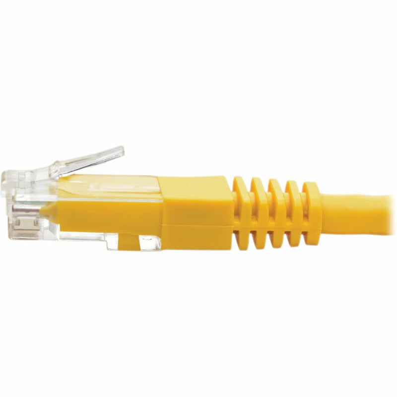 Eaton Tripp Lite Series Cat6 Gigabit Molded (UTP) Ethernet Cable (RJ45 M/M), PoE, Yellow, 35 ft. (10.67 m) - Thumbnail 5