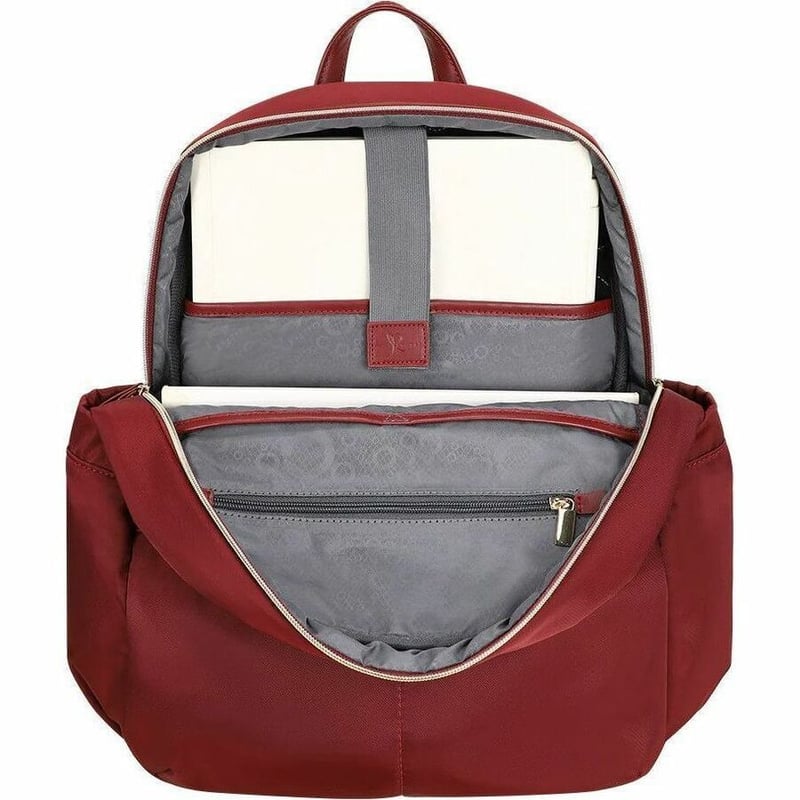 SANDY LISA LAGUNA CARRYING CASE (BACKPACK) FOR 14IN TO 15.6IN LAPTOP - BURGUNDY - Thumbnail 3