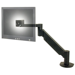 THE 7000 ARTICULATING MONITOR ARM OFFERS ONE-TOUCH ADJUSTMENTS, PORTRAIT/LANDSCA