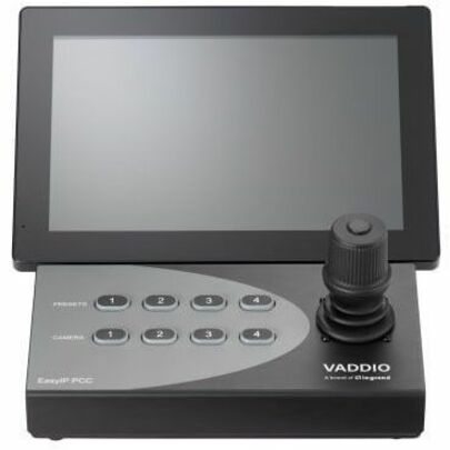 Vaddio Mini Joystick & Device Controller Table Stand - Black - Thumbnail 3