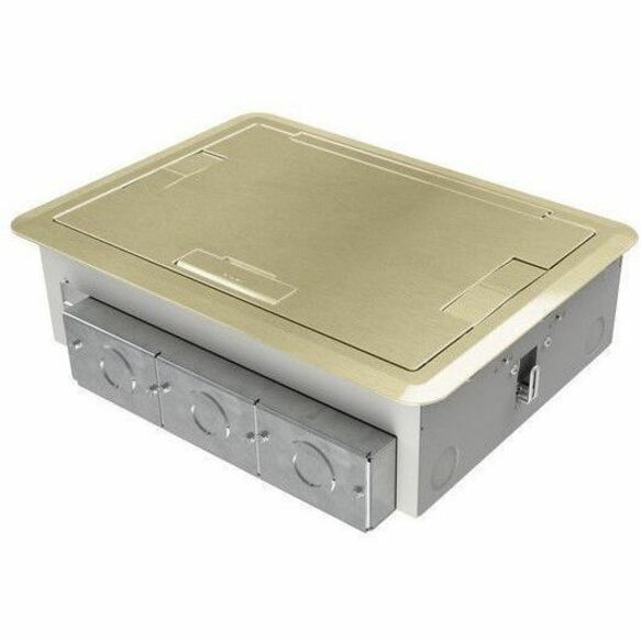 Wiremold Evolution Series EFB6, EFB8, EFB10 Floor Box Surface Style Cover with Solid Lid - Thumbnail 2