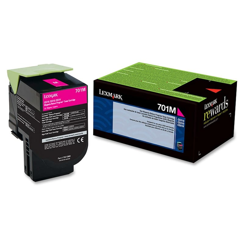 Lexmark Unison 701M Toner Cartridge - Thumbnail 1