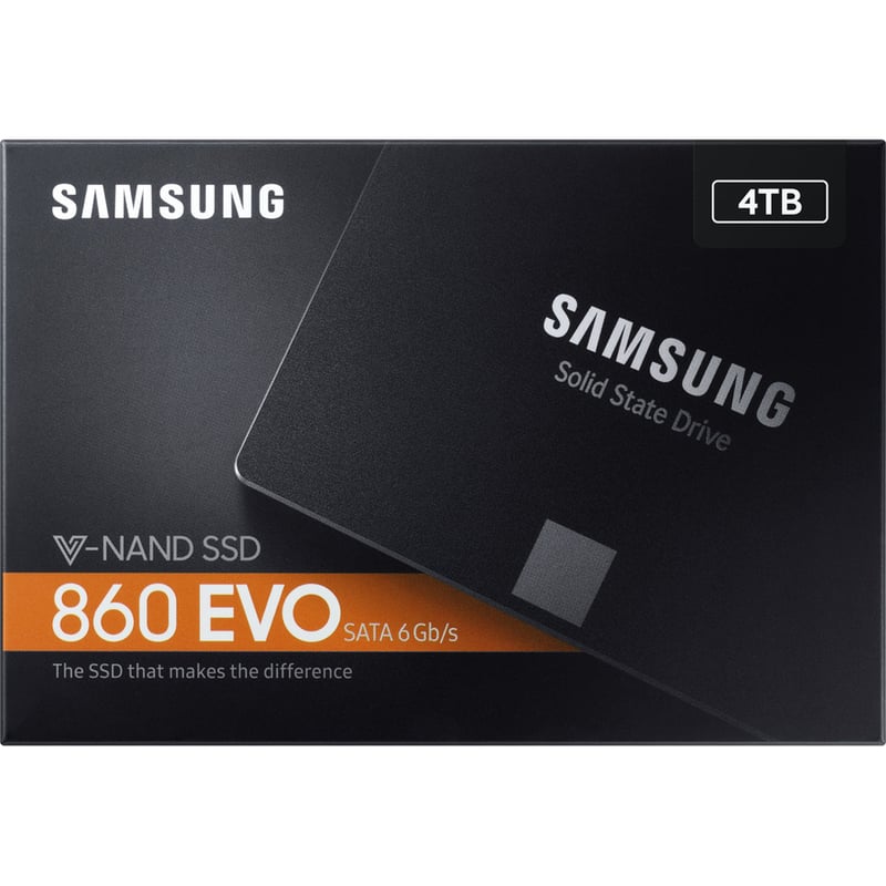 SAMSUNG 860 EVO 4TB 2.5 SATA 6GB/S - 550MB/S SEQ. READ - 520MB/S SEQ. WRITE - 5