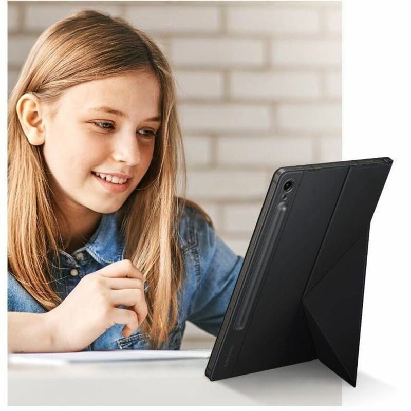 TAB S10 FE+ SMART BOOK COVER BLACK - Thumbnail 4