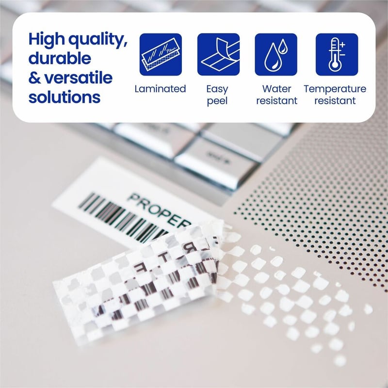 TAMPER EVIDENT TAPE (18MM) - Thumbnail 4