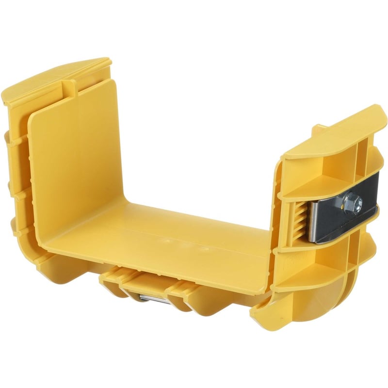 Panduit FiberRunner Coupler, 6x4, Yellow - Thumbnail 3