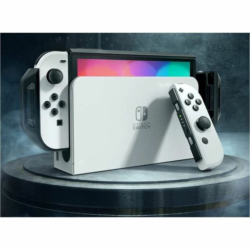 SUP Nintendo Switch OLED Unicorn Beetle PRO Dockable Grip Case-Black - Thumbnail 3