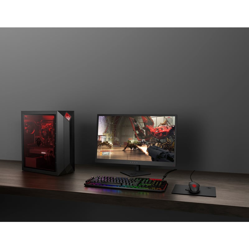 HP OMEN Obelisk 875-0000 875-0160 Gaming Desktop Computer - Intel Core i7 9th Gen i7-9700F - 16 GB - 512 GB SSD - Thumbnail 3