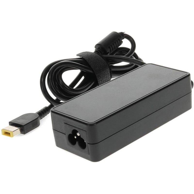 Lenovo ADLX45NCC3A Compatible 45W 20V at 2.25A Black 4.0 mm x 1.3 mm Laptop Power Adapter and Cable - Thumbnail 1