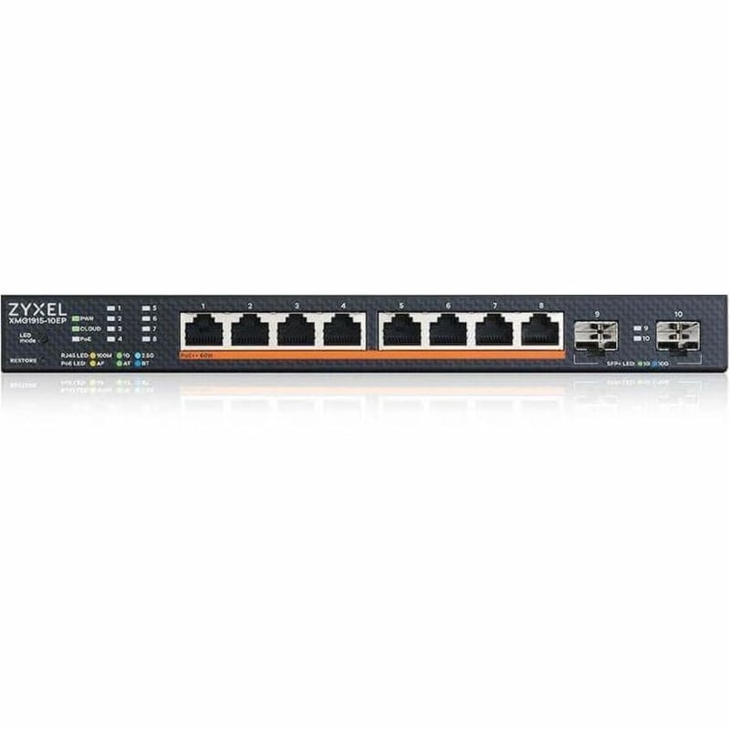 8-PORT 2.5 GBE POE++ (130W)+2SF L2 SMART MANAGED SWITCH W/NEBULA CL - Thumbnail 3