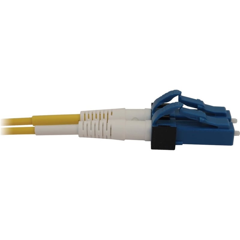 Eaton Tripp Lite Series 400G Duplex Singlemode 9/125 OS2 Switchable Fiber Optic Cable (LC/UPC M/M), LSZH, Yellow, 6 m (19.7 ft.) - Thumbnail 2