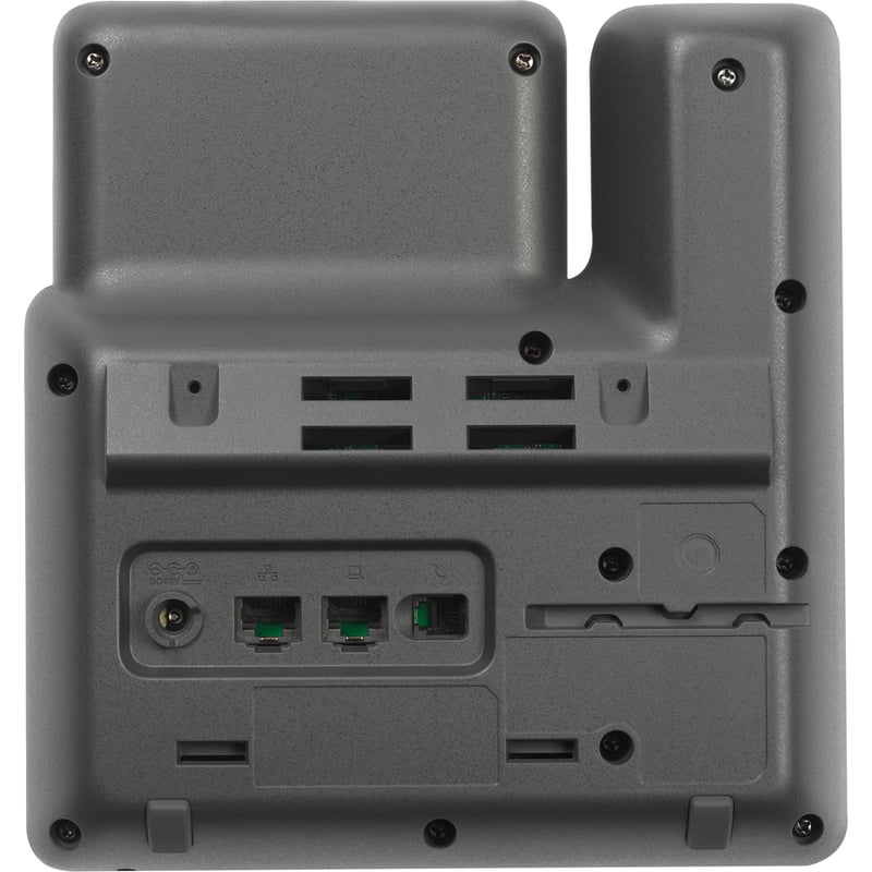 Cisco 7811 IP Phone - Refurbished - Corded - Corded - Wall Mountable, Desktop - Charcoal - Thumbnail 4
