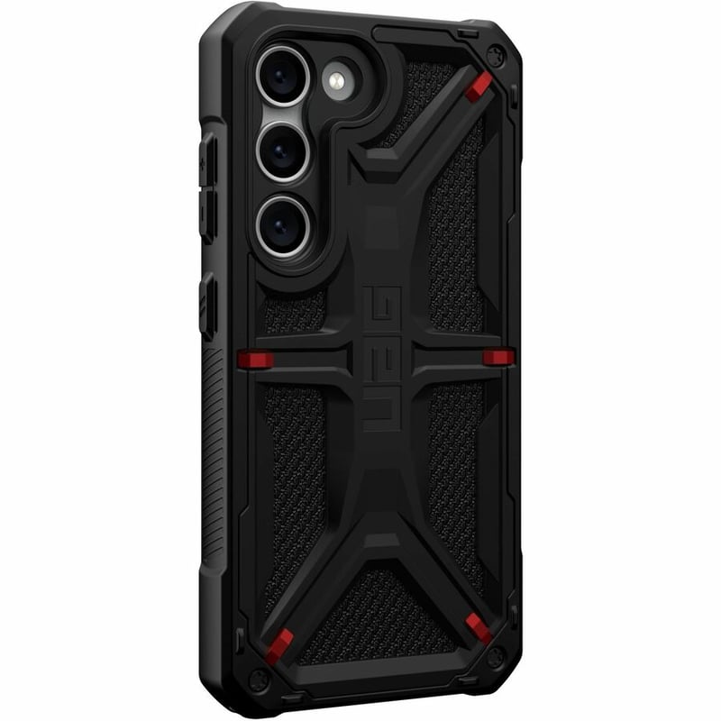 Urban Armor Gear Monarch Kevlar® Series Galaxy S23 Case - Kevlar Black - Thumbnail 3