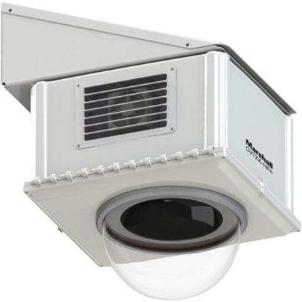 Marshall Compact Weatherproof Dome Housing for PTZ w/Fan and Heater - Thumbnail 2