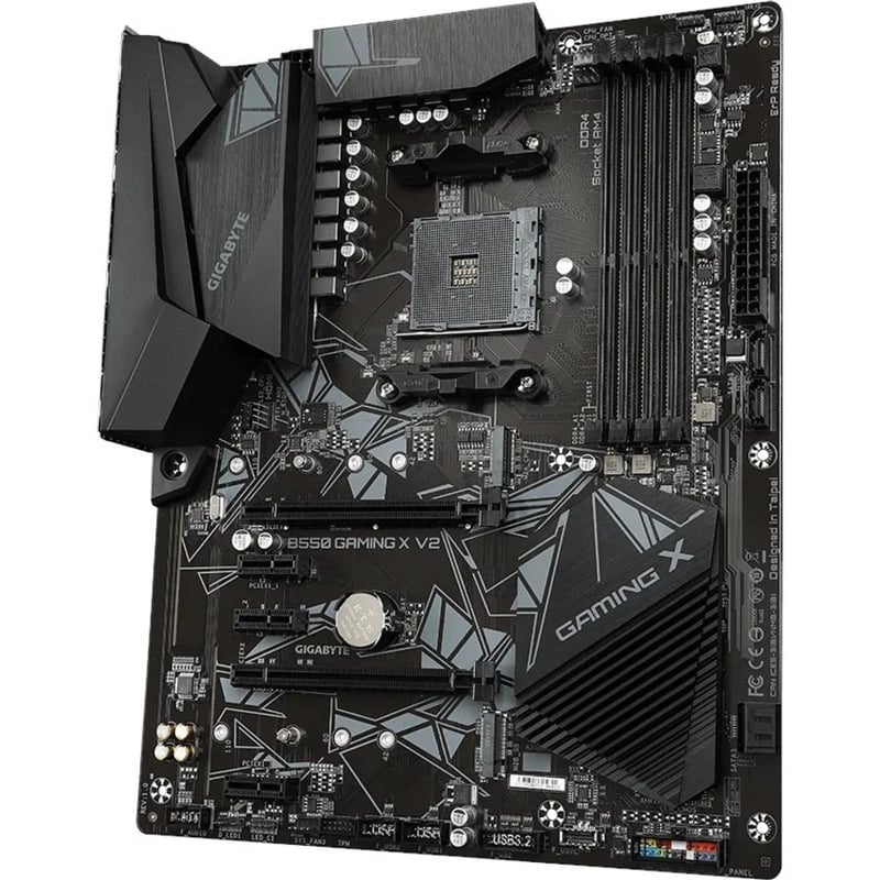 Gigabyte Ultra Durable B550 GAMING X V2 Desktop Motherboard - AMD B550 Chipset - Socket AM4 - ATX - Thumbnail 4