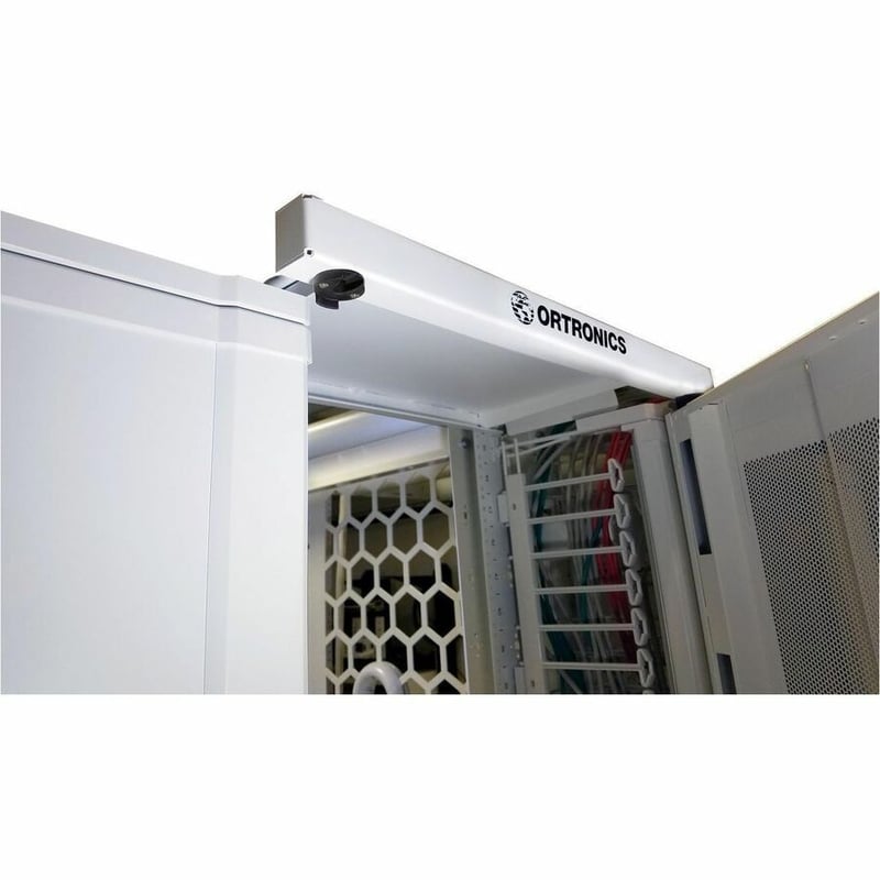 Ortronics MM20 Door Mount - Rear Heavy Duty - White - Thumbnail 2