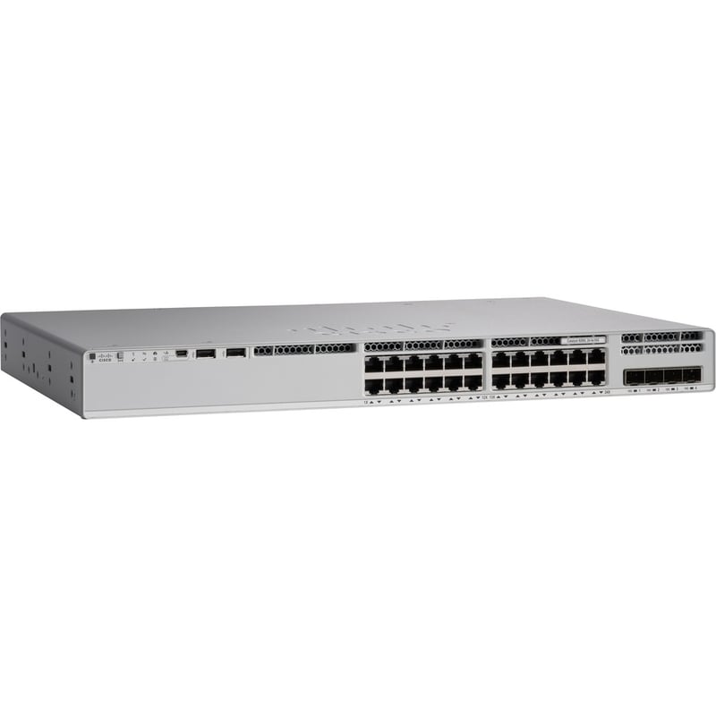 Cisco Catalyst 9200 C9200L-24T-4X Layer 3 Switch - Thumbnail 2