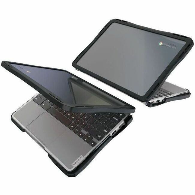 Rugged Hard Shell Air Style Case for Lenovo 100e / 100w Gen 4/5 (Intel) Chrome & Windows - Thumbnail 1