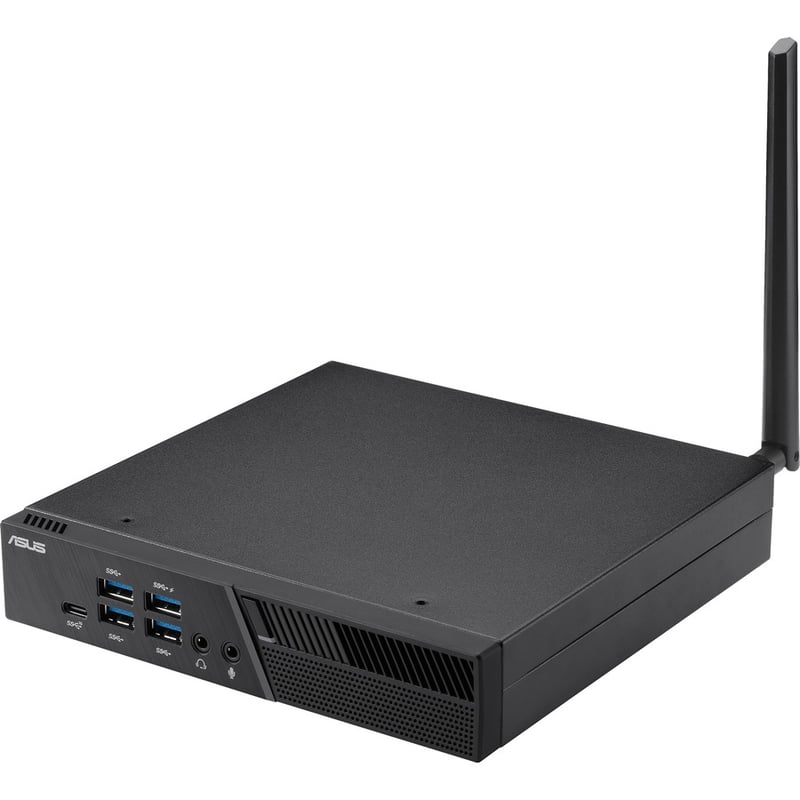Asus PB50-BR047ZC Desktop Computer - AMD Ryzen 5 3550H Quad-core (4 Core) 2.10 GHz - 8 GB RAM DDR4 SDRAM - 256 GB M.2 SSD - Mini PC - Black - Thumbnail 2