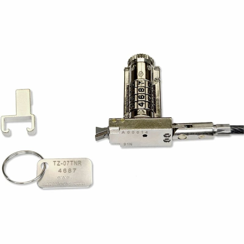 Noble TZ07TNR Compact Combination Wedge Lock Non Resettable - Thumbnail 1