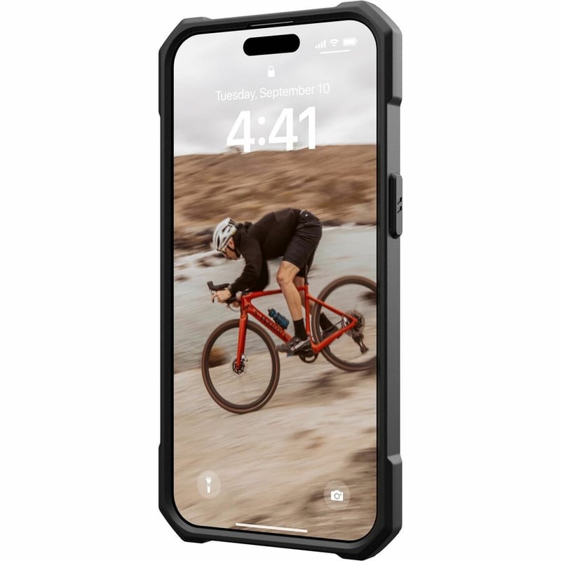 Urban Armor Gear Essential Armor iPhone 15 Pro Max Case - Black - Thumbnail 3
