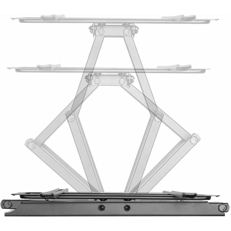 UNIVERSAL LCD FULL-MOTION WALL MOUNT, HOLDS ONE 32 TO 55 FLAT-PANEL OR CURVED TV - Thumbnail 4