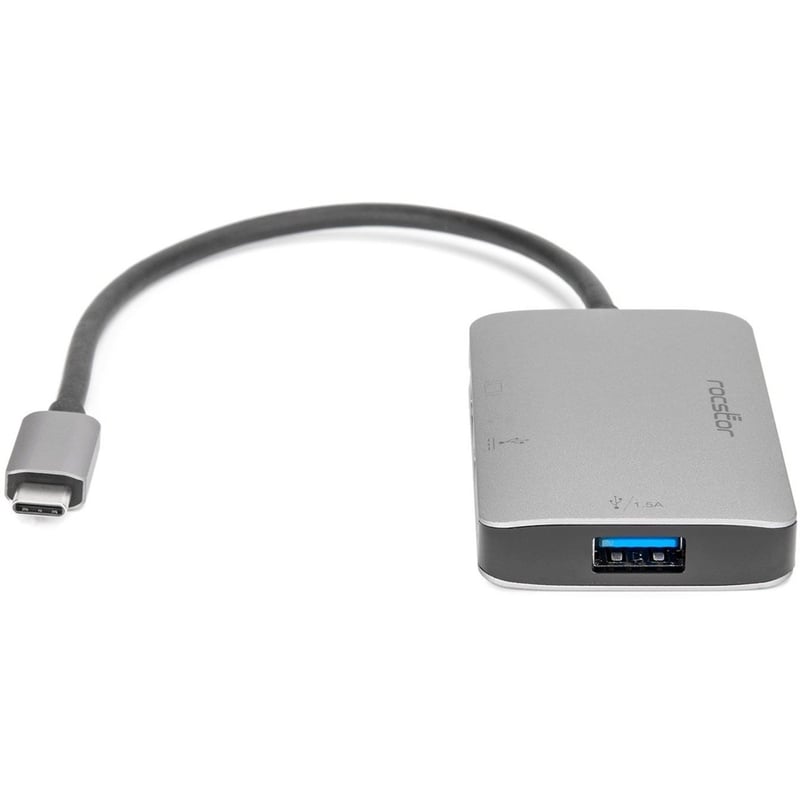 Rocstor Premium USB-C to HDMI 4K Adapter, USB-C 100W PD Charging & USB Type-A port - Thumbnail 5