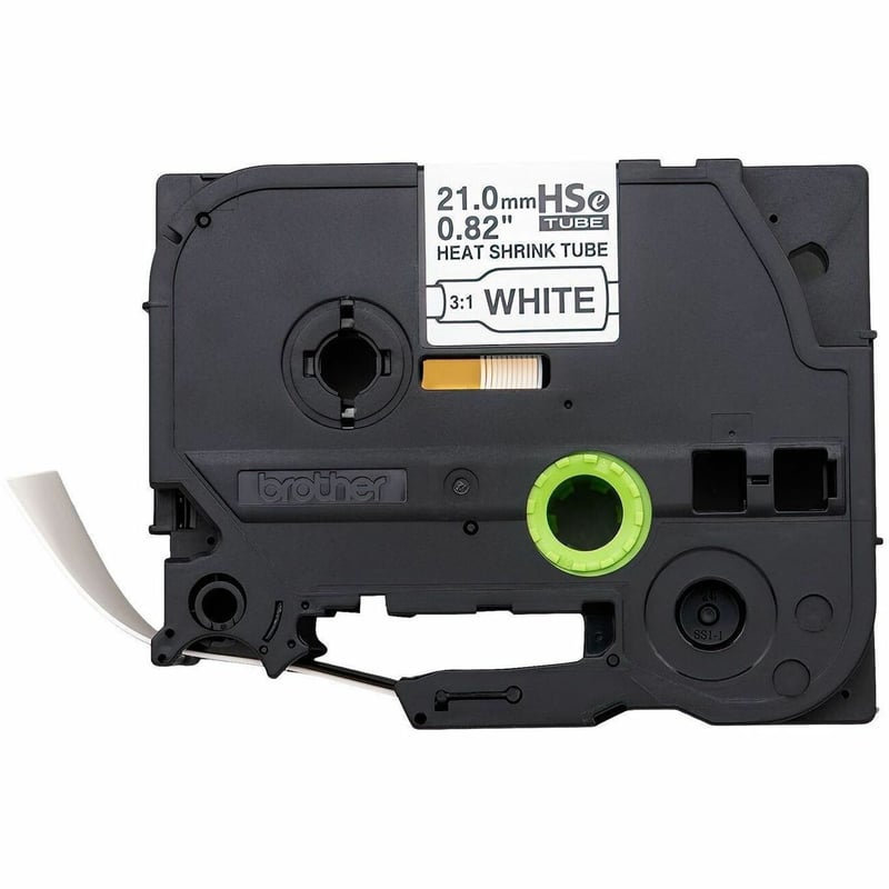 13/16IN (AWG 0-10) X 4.9FT (21.0MM X 1.5M) BLACK ON WHITE 3:1 - Thumbnail 1