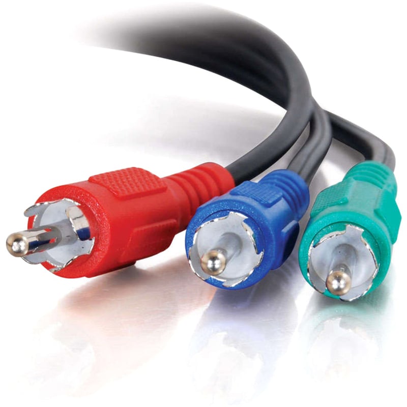 VIDEO CABLE - RCA LEFT CONNECTOR - MALE LEFT GENDER - RCA RIGHT CONNECTOR - MALE - Thumbnail 3