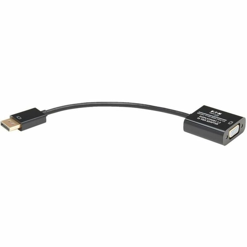 Tripp Lite by Eaton DisplayPort to VGA Active Adapter Video Converter DP ver 1.2 (M/F) 6-in. (15.24 cm) - Thumbnail 5