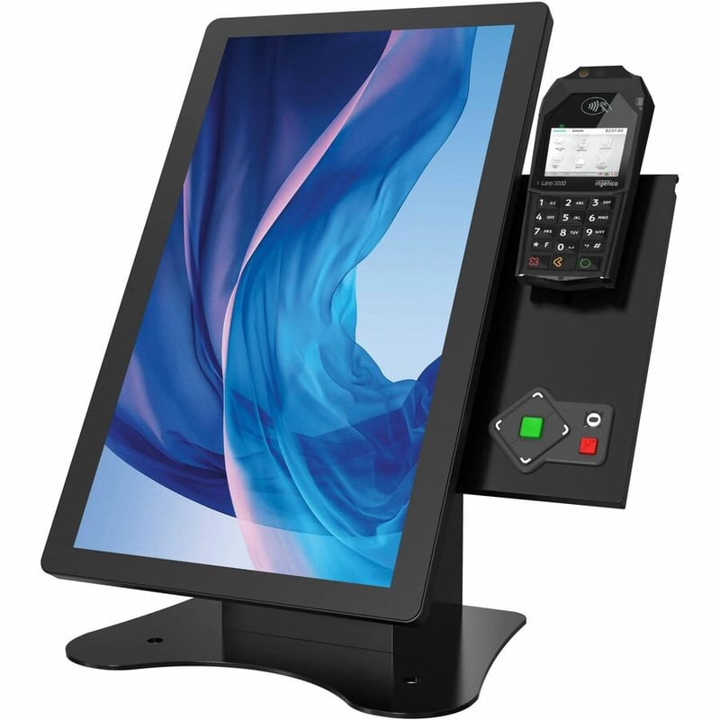 CTA Digital Desk Mount for Printer, Receipt Printer, Card Reader, Monitor, Tablet - Landscape/Portrait - Thumbnail 4