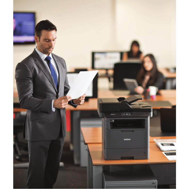 Brother MFC-L5700DW Laser Multifunction Printer - Monochrome - Duplex