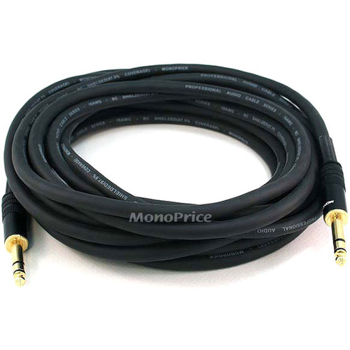 M TO M 16AWG CABLE (GOLD PLATED) 25FT - Thumbnail 1